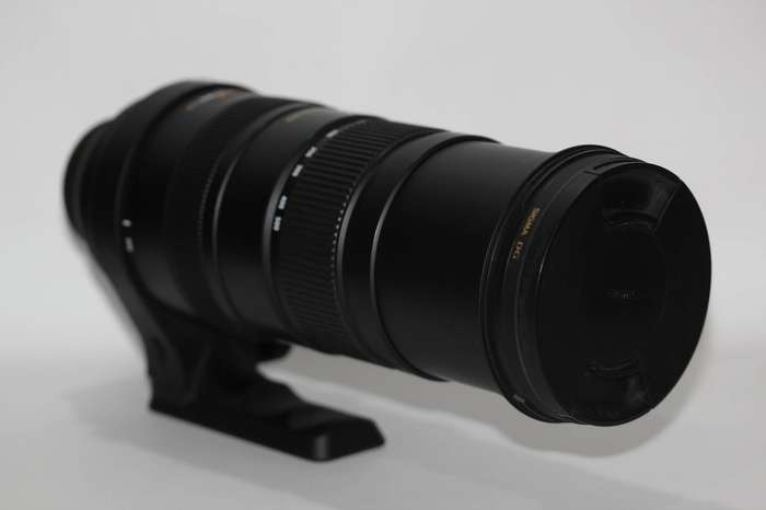 Sigma 150-500mm f/5-6.3 APO DG OS HSM Lens for NIKON Mount  WITH Lens Support Collar Tripod And Bag