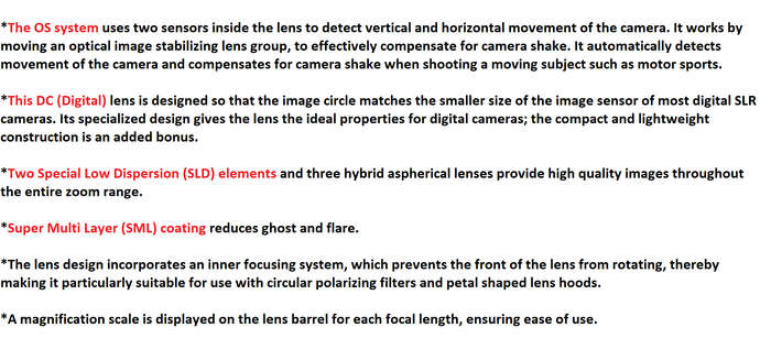 Sigma 18-200mm f/3.5-6.3 DC Auto Focus OS (Optical Stabilizer) Zoom Lens for Canon DSLR Cameras
