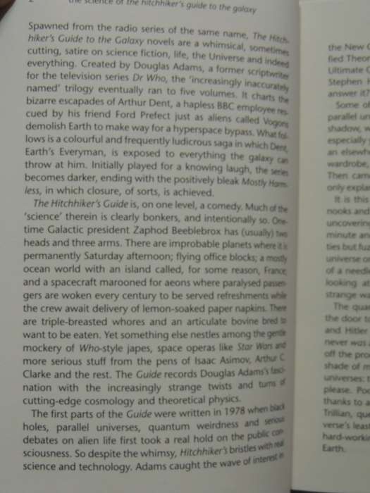 The Science Of The Hitchhiker's Guide To The Galaxy - Michael Hanlon