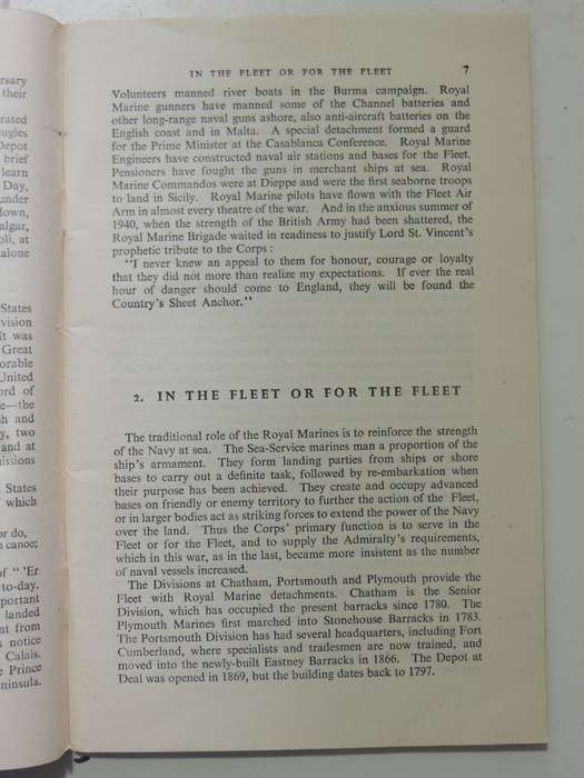 The Royal Marines, The Admirality account of their achievement 1939-43Publ 1944