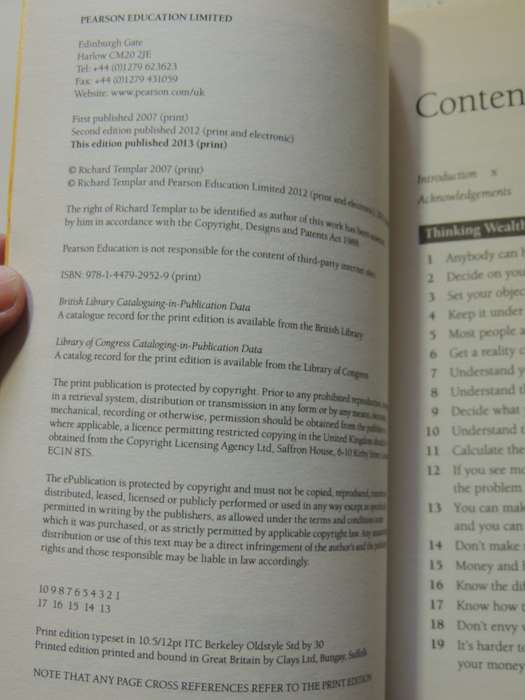 The Rules of Wealth - Richard Templar