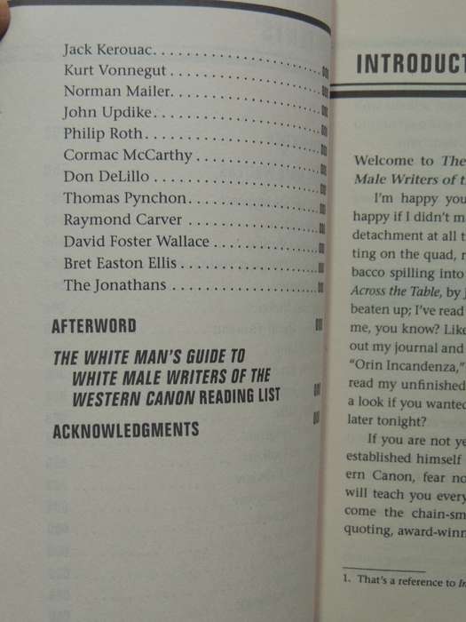 The White Man's Guide To White Male Writers Of The Western Canon - Dana Schwartz