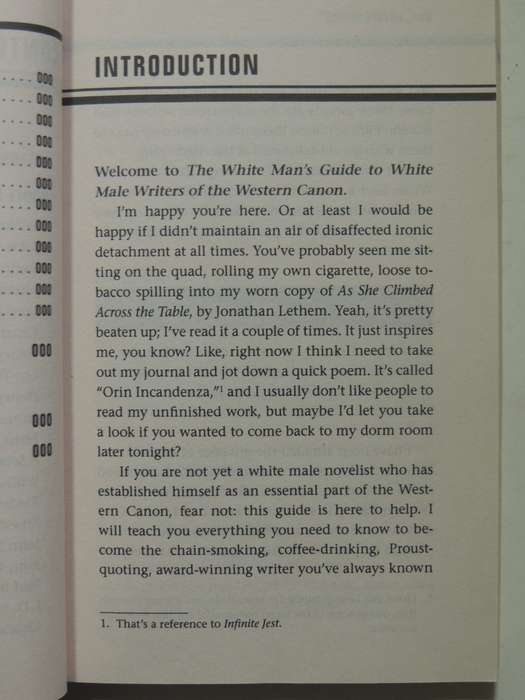 The White Man's Guide To White Male Writers Of The Western Canon - Dana Schwartz