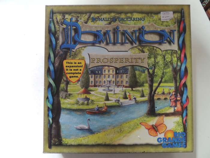 Rio Grande Games: Dominion, The Prosperity Expansion. Not the Complete Game. SEE BELOW