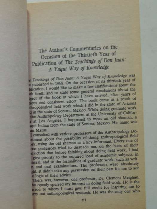 The Teachings of Don Juan: A Yaqui Way of Knowledge - Carlos Castaneda