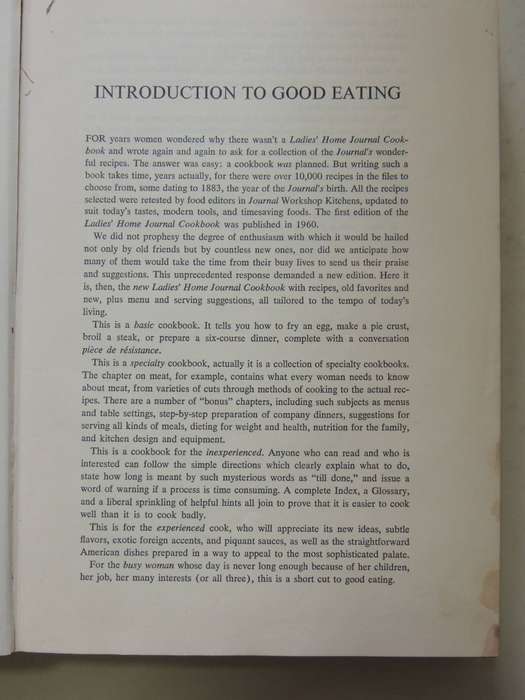 Ladies' Home Journal Cookbook - ed Carol Traux