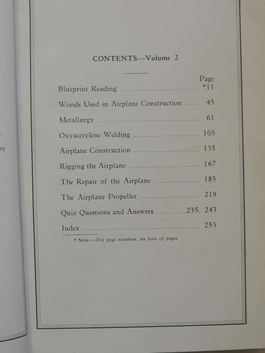Flight: Construction & Maintenance, General Survey Of Fundamentals Of Aviation 1942 - Bailey Wright
