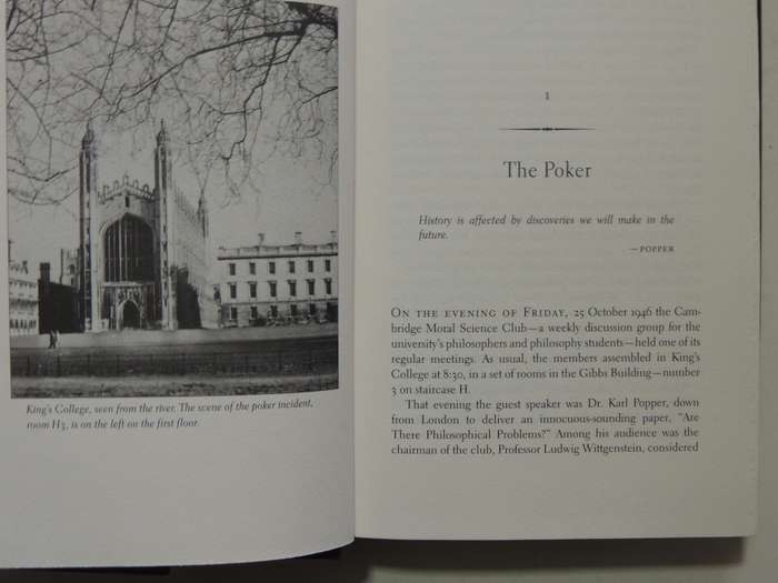 Wittgenstein's Poker: The Story Of A Ten-Minute Argument Between Two Great Philosophers David Edmond