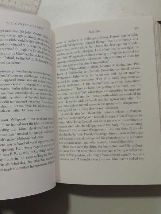 Wittgenstein's Poker: The Story Of A Ten-Minute Argument Between Two Great Philosophers David Edmond