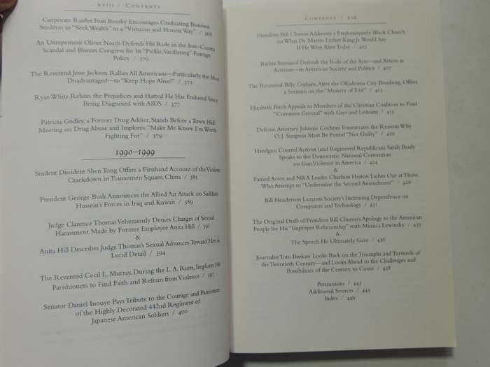 In Our Own Words: Extraordinary Speeches Of The American Century - Sen. Robert Torricelli & A Carrol