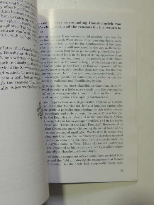 Duwisib: A German Castle In Namibia And Its Master Hansheinrich Von Wolf - Harald N. Nestroy
