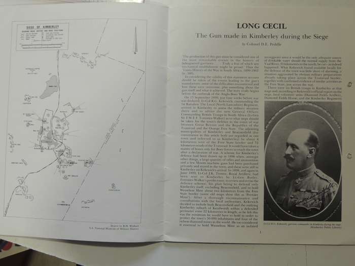 Long Cecil: The Story Of The Gun Made During The Siege Of Kimberley - D.E. Peddle
