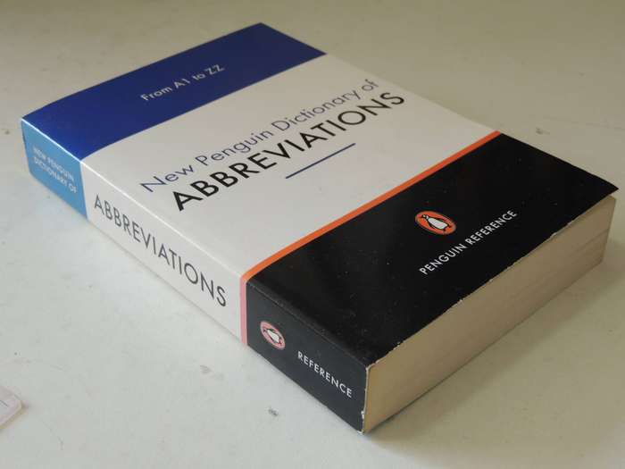 New Penguin Dictionary Of Abbreviations From A1 To ZZ - Rosalind Fergusson