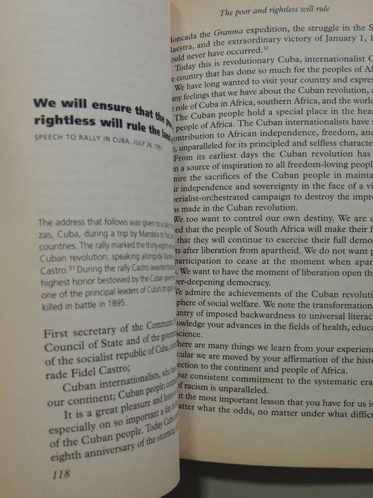 Nelson Mandela Speaks: Forging A Democratic Nonracial South Africa - ed Steve Clark