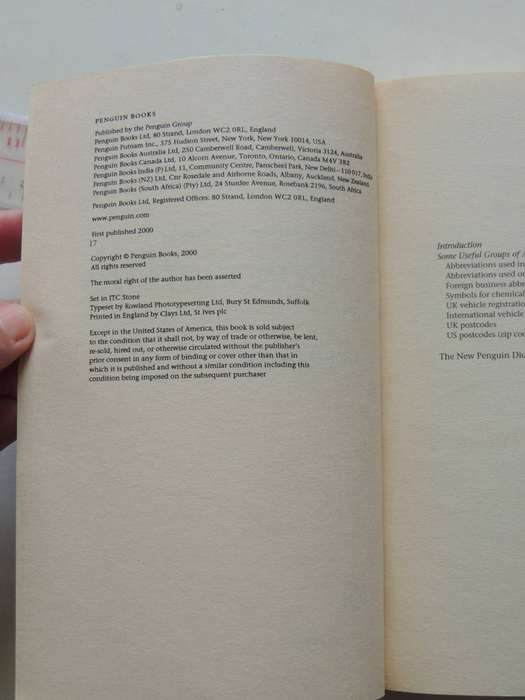 New Penguin Dictionary Of Abbreviations From A1 To ZZ - Rosalind Fergusson