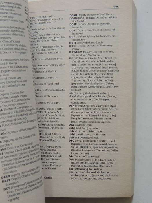 New Penguin Dictionary Of Abbreviations From A1 To ZZ - Rosalind Fergusson
