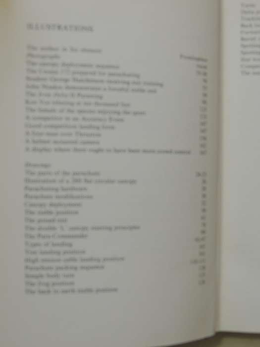 Sport Parachuting (1971) - Charles Shea-Simonds    SOME MARKING