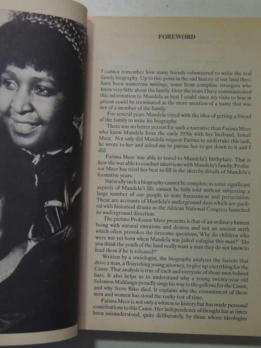 Higher Than Hope: Rolihlahla We Love You - Fatima Meer  1st SA Ed.1988