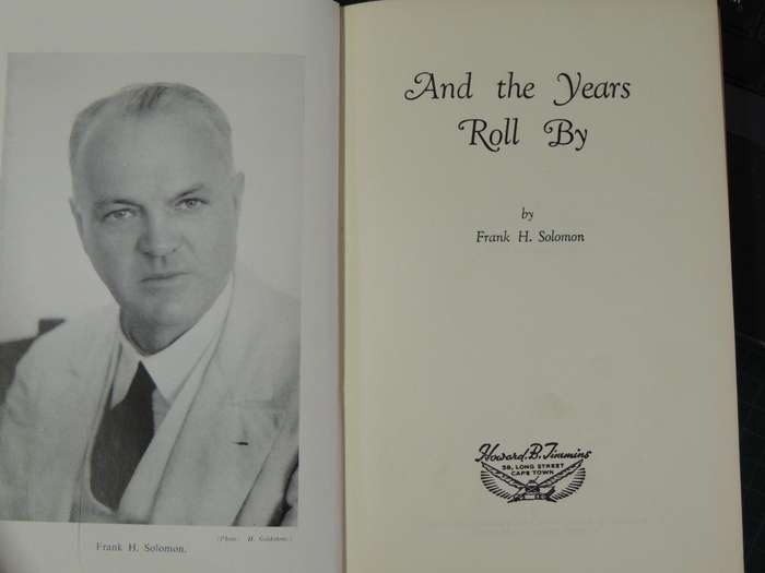And The Years Roll By - Frank Solomon