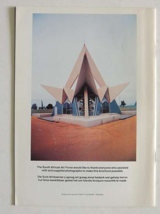 South African Air Force / Suid-Afrikaanse Lugmag 75 1920-1995: The Pride Of The Nation | Die Trots