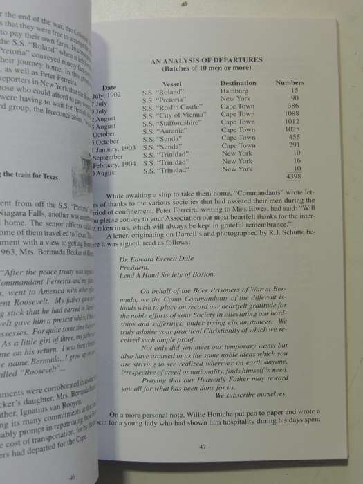 Boer Prisoners Of War In Bermuda (3rd Revised Edition) - Colin Benbow