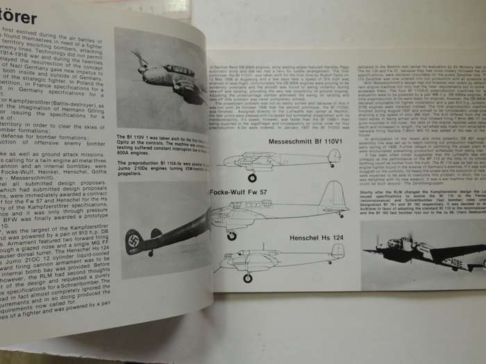 Squadron/Signal Publications Aircraft No.30: Messerschmitt Bf 110 Zerstorer In Action Jerry L Campel