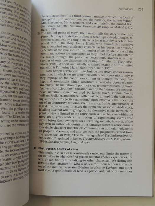 A Glossary Of Literary Terms (7th Edition 1999) - M.H. Abrams