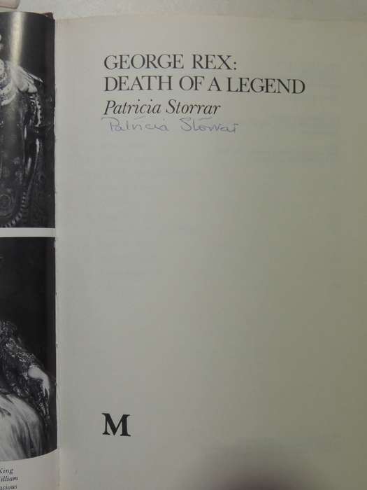 George Rex: Death Of A Legend - Patricia Storrar