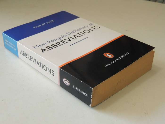 New Penguin Dictionary Of Abbreviations From A1 To ZZ - Rosalind Fergusson
