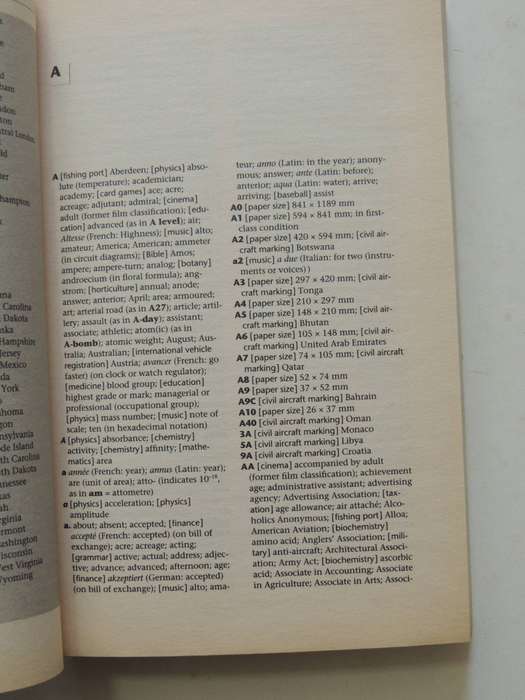 New Penguin Dictionary Of Abbreviations From A1 To ZZ - Rosalind Fergusson