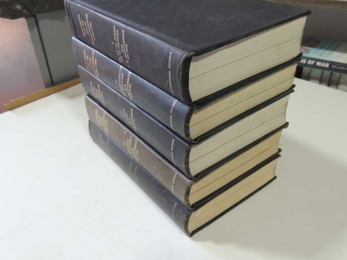 Die Geskiedenis Van Die Tweede Vryheidsoorlog In Suid Afrika, 1899-1902 5 Volumes - J.H. Breytenbach