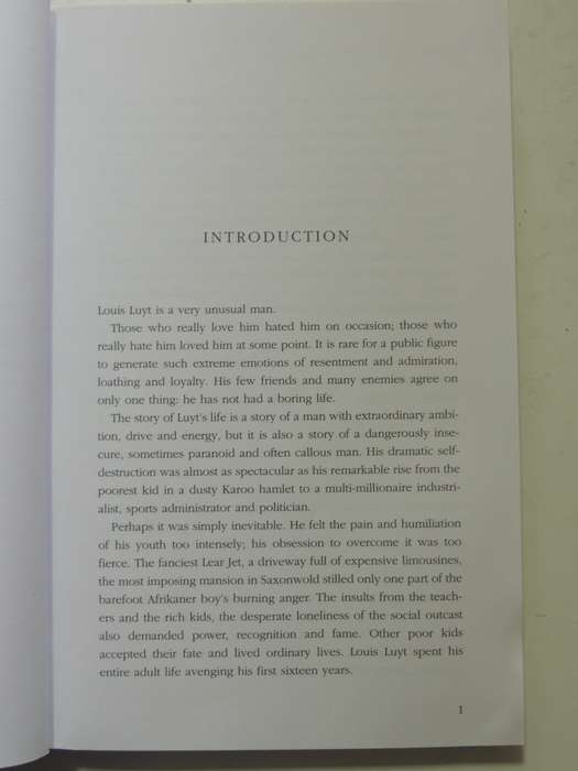 Louis Luyt: Unauthorised - Max Du Preez