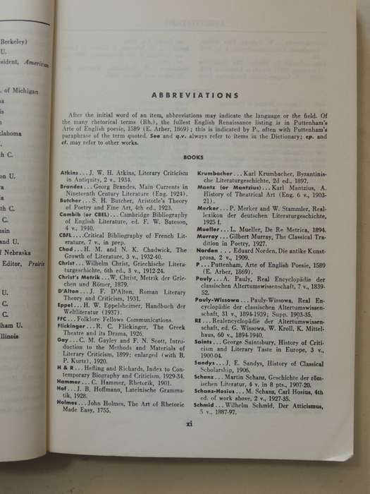 Dictionary Of World Literature - ed Joseph T. Shipley