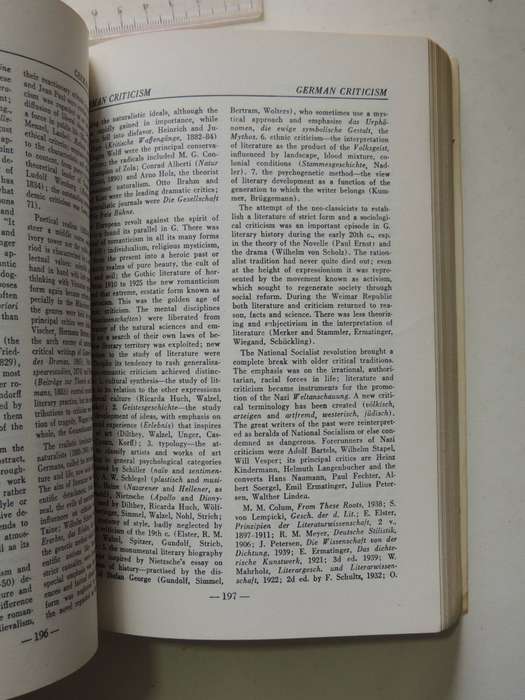 Dictionary Of World Literature - ed Joseph T. Shipley