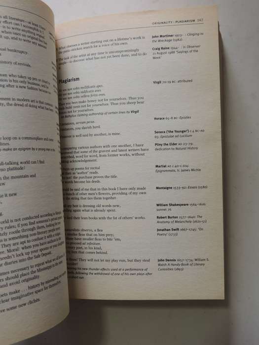 Oxford Dictionary Of Literary Quotations - Peter Kemp