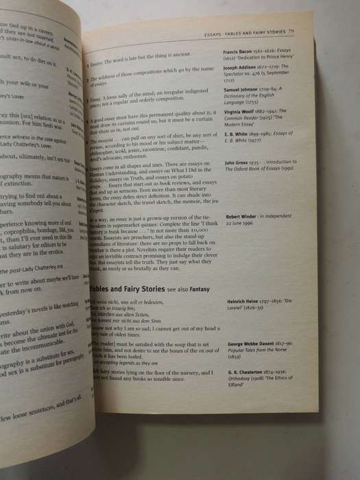 Oxford Dictionary Of Literary Quotations - Peter Kemp