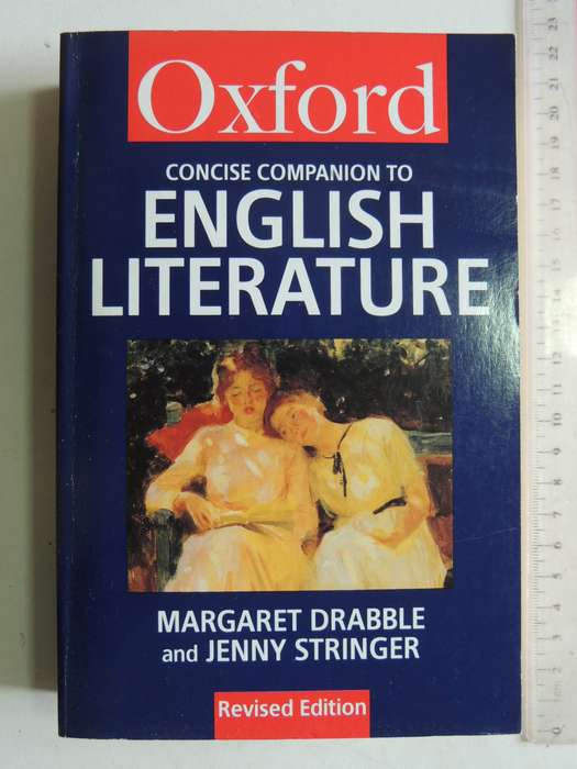 The Concise Oxford Companion To English Literature- Margret Drabble & Jenny Stringer