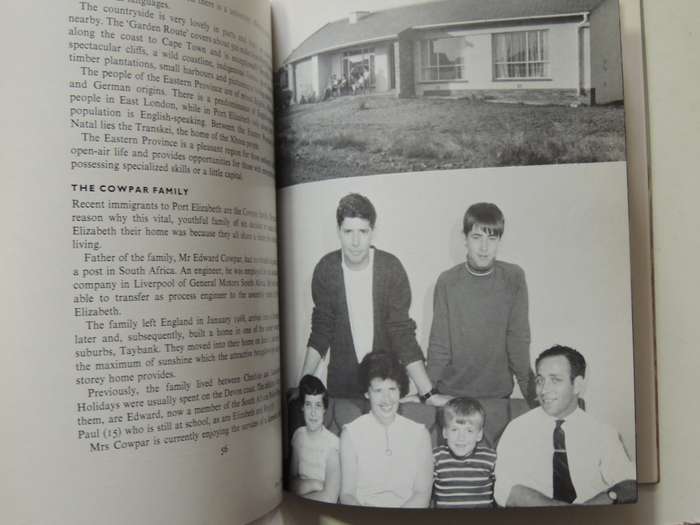 Emigrating To South Africa 1969-70