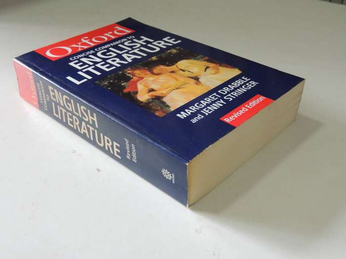 The Concise Oxford Companion To English Literature- Margret Drabble & Jenny Stringer