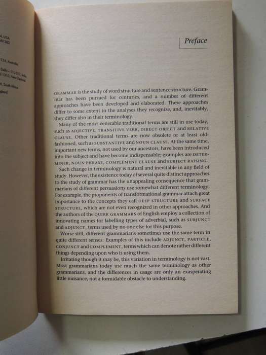 Dictionary Of English Grammar - R.L. Trask