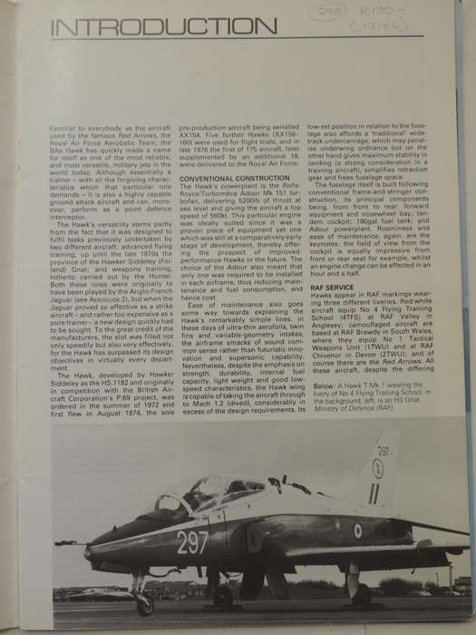 Aeroguide 1: British Aerospace Hawk T Mk 1