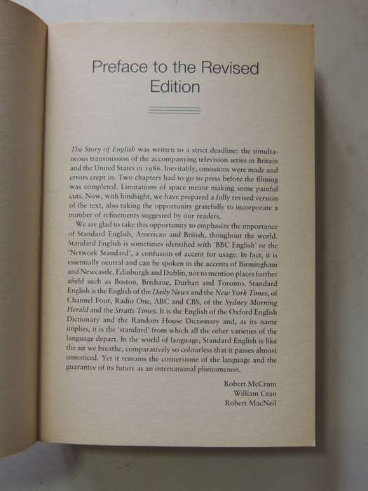 The Story Of English - Robert McCrum, William Cran & Robert MacNeil