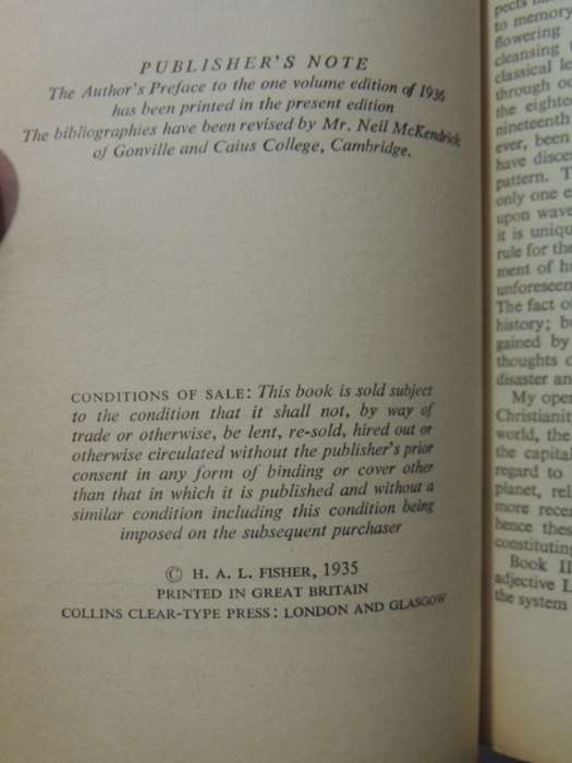 A History Of Europe: Volume 1 From Earliest Times To 1713 - H.A.L. Fisher