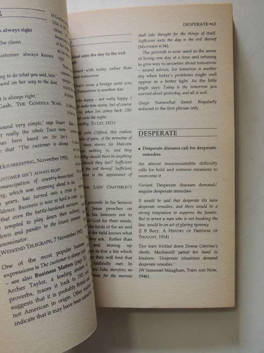 Dictionary Of Proverbs And Their Origins - Linda & Roger Flavell