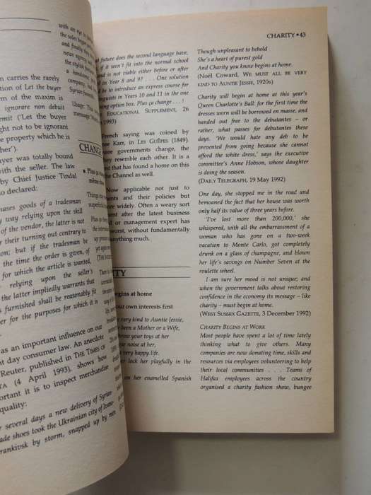 Dictionary Of Proverbs And Their Origins - Linda & Roger Flavell