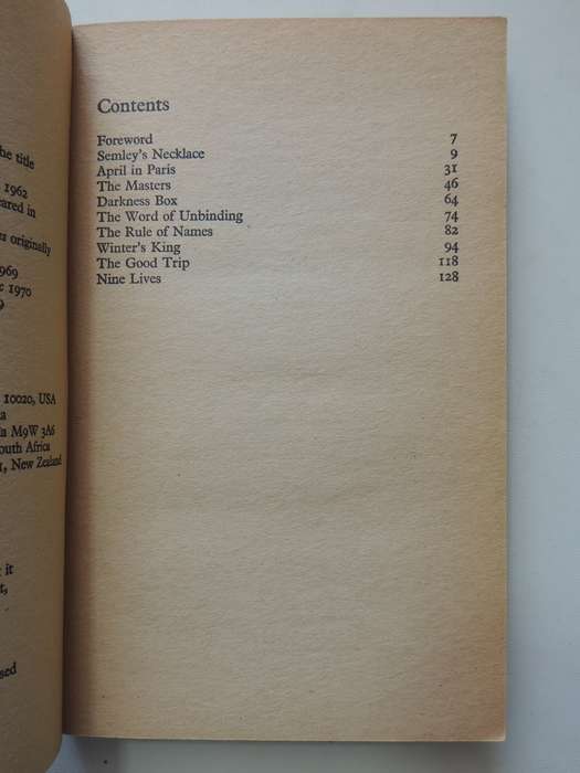 The Wind's Twelve Quarters - Ursula Le Guin