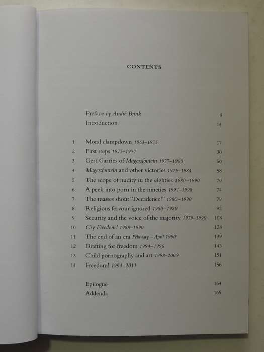 A South African Censor's Tale - Kobus Van Rooyen   Inscribed