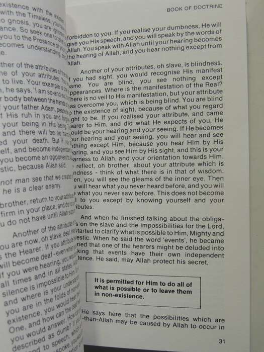 Knowledge Of God - Shaykh Al-'Alawi
