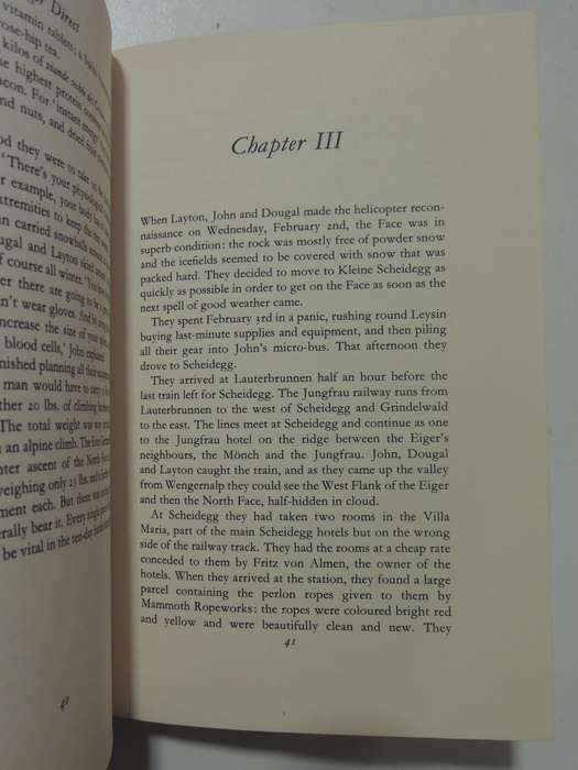 Eiger Direct - Peter Gillman & Douglas Haston  First edition 1966