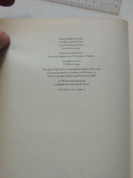 The QI Book Of The Dead - John Lloyd & John Mitchinson